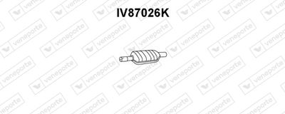 VENEPORTE IV87026K Каталізатор для IVECO (Ивеко)