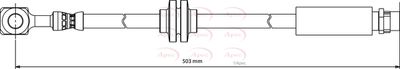 APEC Brake Hose HOS4167