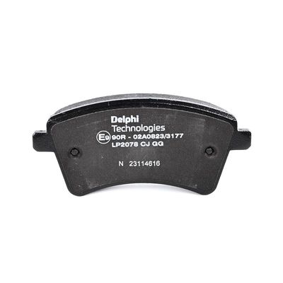 BREMSBELAGSATZ SCHEIBENBREMSE DELPHI LP2078 4
