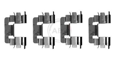 Accessory Kit, disc brake pad 1229Q