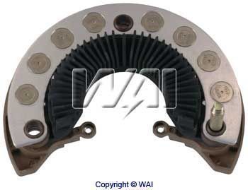 Pont de diodes d'alternateur WAI — 12V, 16,993cm