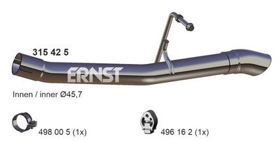 RACORD EVACUARE ERNST 315425