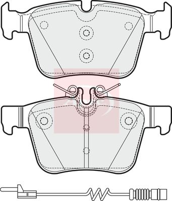 DriveTec Brake Pads DBPPAD2031