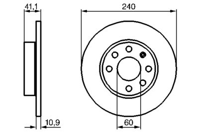 Brake Disc 0 986 479 189