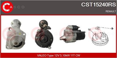STARTER CASCO CST15240RS