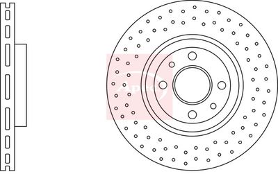 APEC Brake Disc DSK3236