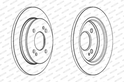 DISC FRANA FERODO DDF1793C 1