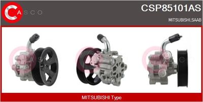 Гидравлический насос, рулевое управление CASCO CSP85101AS для MITSUBISHI PAJERO
