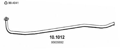 Rura wydechowa ASSO 10.1012