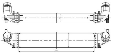 INTERCOOLER COMPRESOR NRF 309069 4