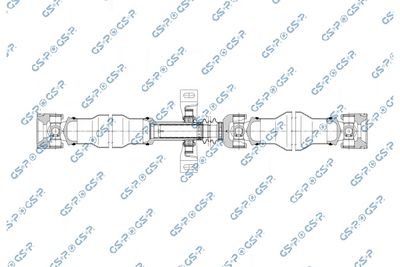 Wał napędowy, napęd osi GSP PS901858