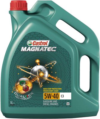 CASTROL Magnatec, C3 Motorolie 5W-40, 5l
