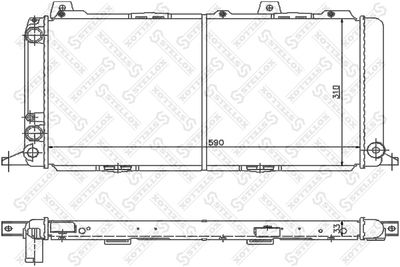 STELLOX 10-25531-SX Крышка радиатора  для AUDI COUPE (Ауди Коупе)