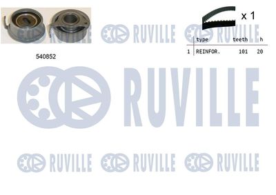 Комплект ремня ГРМ RUVILLE 550263 для HYUNDAI ATOS