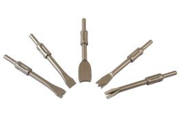 Laser Tools 6261 Air Chisel Set - Non Turn 5pc