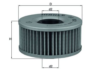 Filtr oleju KNECHT OX 802