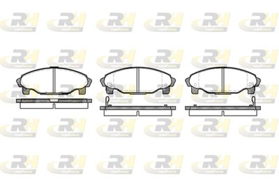 Комплект тормозных колодок, дисковый тормоз ROADHOUSE 2501.02 для DAIHATSU GRAN