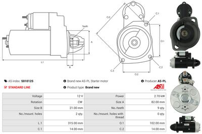 STARTER AS-PL S01012S 4