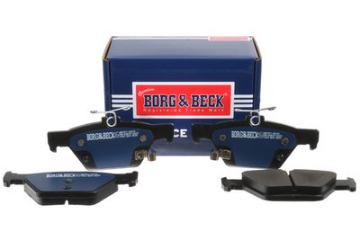 комплект спирачно феродо, дискови спирачки BORG & BECK BBP2571
