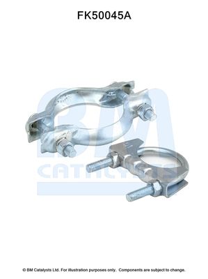 Zestaw montażowy, rura wydechowa BM CATALYSTS FK50045