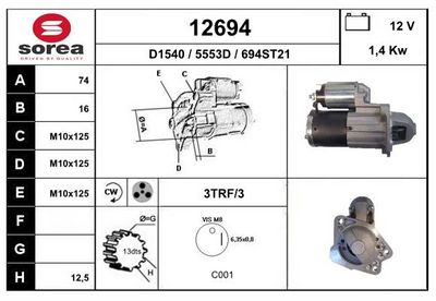 STARTER EAI 12693