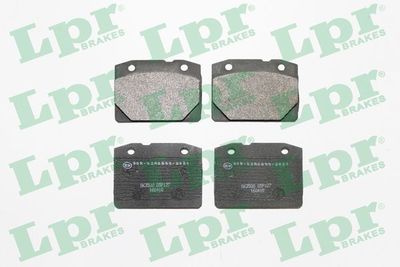 Комплект тормозных колодок, дисковый тормоз LPR 05P127 для LADA 1200-1500
