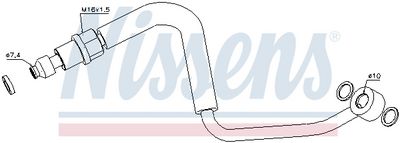 CONDUCTA ULEI INCARCARE NISSENS 935047 6