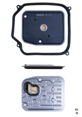 HYDRAULIKFILTER AUTOMATIKGETRIEBE MAHLE HX272D1 1