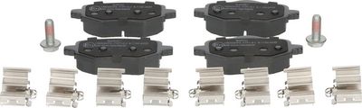 комплект спирачно феродо, дискови спирачки MAPCO 106000HPS