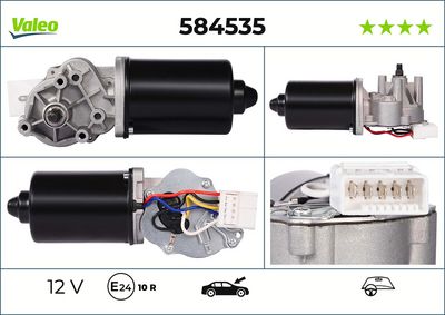 двигател на чистачките VALEO 584535