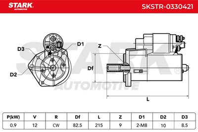 стартер STARK SKSTR-0330421