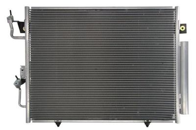 A/C condensator (met droger) past: MITSUBISHI PAJERO CLASSIC, PAJERO II, PAJERO III, PAJERO SPORT I 2.5D-3.5 11.97-