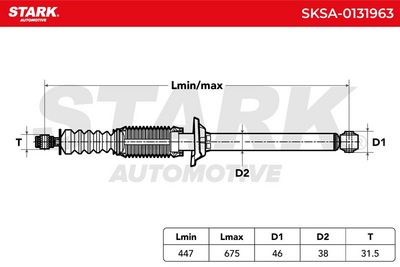 амортисьор STARK SKSA-0131963