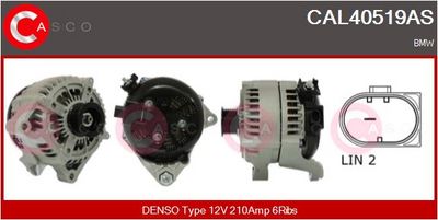 GENERATOR / ALTERNATOR CASCO CAL40519AS