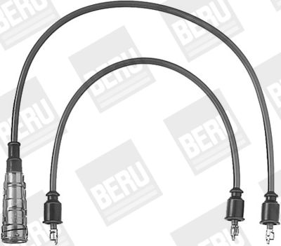 Комплект проводов зажигания BERU by DRiV ZEF435 для MERCEDES-BENZ /8
