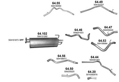 Układ wydechowy POLMO POLMO01654