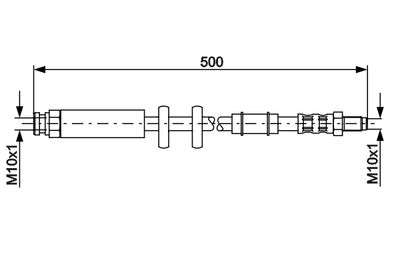 Brake Hose 1 987 481 067