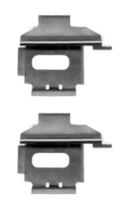 Комплектующие, колодки дискового тормоза HELLA 8DZ 355 203-521 для MERCEDES-BENZ G-CLASS