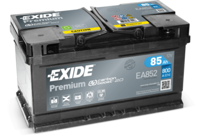 Стартерная аккумуляторная батарея EXIDE EA852 для SAAB 9-3X