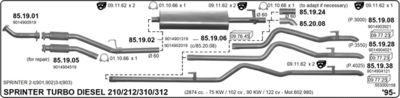 Układ wydechowy IMASAF 553000158