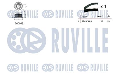 SET CUREA DE DISTRIBUTIE RUVILLE 550174 1