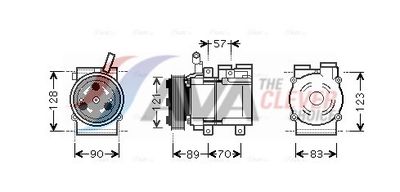 COMPRESOR CLIMATIZARE AVA Clever Choice HYAK257