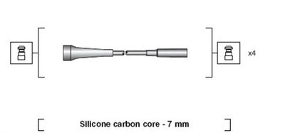 SET CABLAJ APRINDER MAGNETI MARELLI 941318111266 1