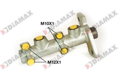 Главный тормозной цилиндр DIAMAX N04186 для FORD FIESTA