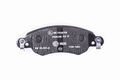 Brake Pad Set, disc brake 8DB 355 019-431