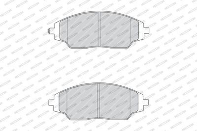 SET PLACUTE FRANA FRANA DISC FERODO FDB4496 1