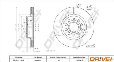 BREMSSCHEIBE DR!VE+ DP1010110852 2