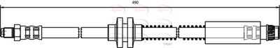 Brake Hose APEC HOS3409