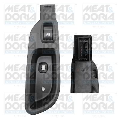 Выключатель, стеклолодъемник MEAT & DORIA 26281 для FIAT TIPO