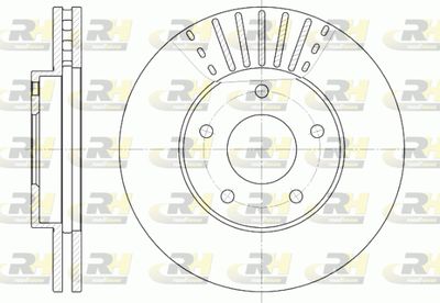 ROADHOUSE 6681.10 Тормозные диски для NISSAN MAXIMA / MAXIMA QX V (A33)